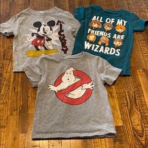 Mickey and Friends Graphic T Bundle
